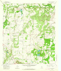 Lake San Tana 1963 topographic map thumbnail