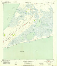 Lake Stephenson 1943 topographic map thumbnail