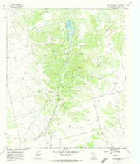 Lake Trammell 1969 topographic map thumbnail
