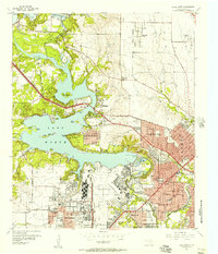 Lake Worth 1955 topographic map thumbnail
