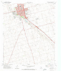 Lamesa South 1970 topographic map thumbnail