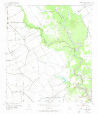 Lane City SE 1952 topographic map preview