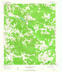 Lanier 1962 topographic map thumbnail