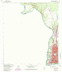 Laredo West 1965 topographic map thumbnail