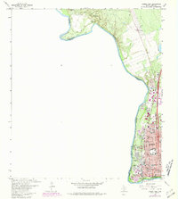 Laredo West 1965 topographic map thumbnail