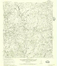 Las Tiendas 1956 topographic map thumbnail