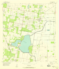 Lasara 1957 topographic map preview
