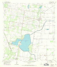 Lasara 1957 topographic map preview