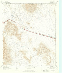 Lasca 1964 topographic map preview