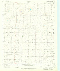 Lazbuddie SW 1963 topographic map thumbnail
