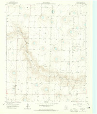 Lazbuddie 1963 topographic map thumbnail