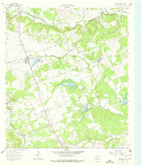 Leander 1962 topographic map preview