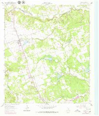 Leander 1962 topographic map preview