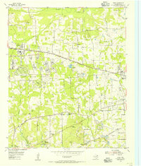 Leary 1954 topographic map thumbnail