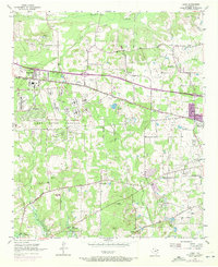 Leary 1954 topographic map preview