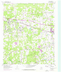 Leary 1954 topographic map thumbnail