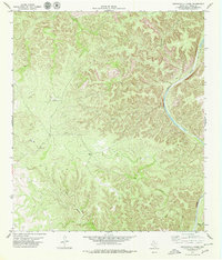 Lechuguilla Creek 1979 topographic map thumbnail