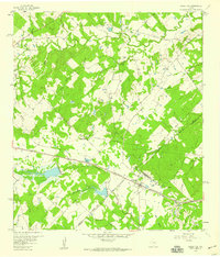 Ledbetter 1958 topographic map thumbnail