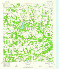 Leesburg 1960 topographic map preview
