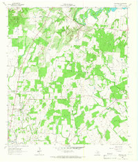 Leesville 1962 topographic map preview