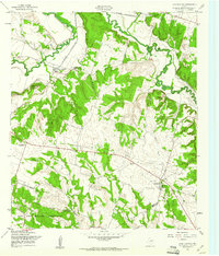 Leon Junction 1957 topographic map preview