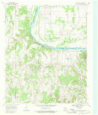 Leon South 1968 topographic map thumbnail