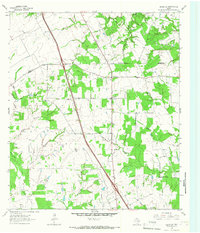 Leona SW 1964 topographic map thumbnail