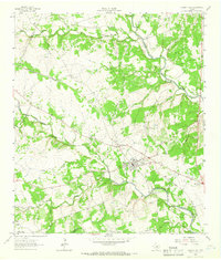 Liberty Hill 1962 topographic map thumbnail