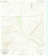 Lightning Hills 1983 topographic map thumbnail