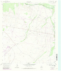Ligon Ranch 1963 topographic map preview