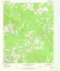 Linden 1969 topographic map thumbnail