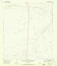 Lindsey Ranch 1970 topographic map thumbnail