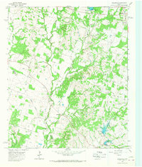 Lingleville 1965 topographic map thumbnail