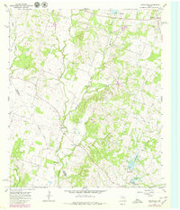 Lingleville 1965 topographic map preview