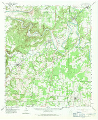 Lipan 1959 topographic map preview