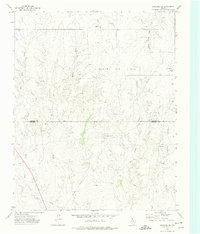 Lipscomb SW 1972 topographic map thumbnail