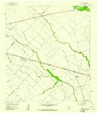 Lissie 1960 topographic map thumbnail