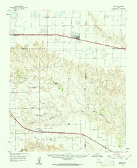 Groom 1960 topographic map preview