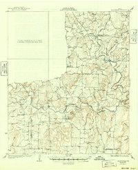 Grosvenor topographic map thumbnail
