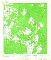 Groveton East 1963 topographic map thumbnail