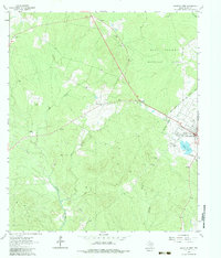 Groveton West 1963 topographic map thumbnail