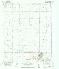 Gruver 1973 topographic map thumbnail