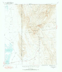 Guadalupe Peak 1933 topographic map thumbnail