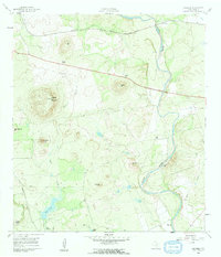Hacienda 1960 topographic map preview
