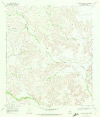Hackberry Draw NE 1969 topographic map thumbnail
