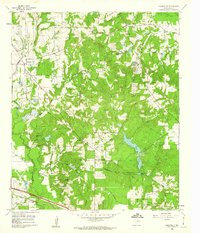 Hainesville 1960 topographic map thumbnail