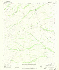 Halamicek Ranch 1968 topographic map thumbnail