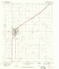 Hale Center 1968 topographic map thumbnail