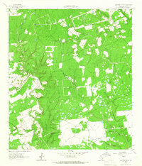 Hallettsville SE 1962 topographic map thumbnail