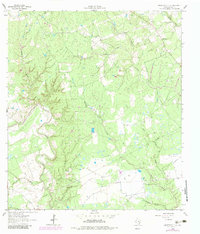 Hallettsville SE 1962 topographic map thumbnail
